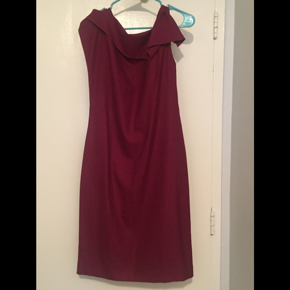 Tahari lizette dress in elderberry (plum)